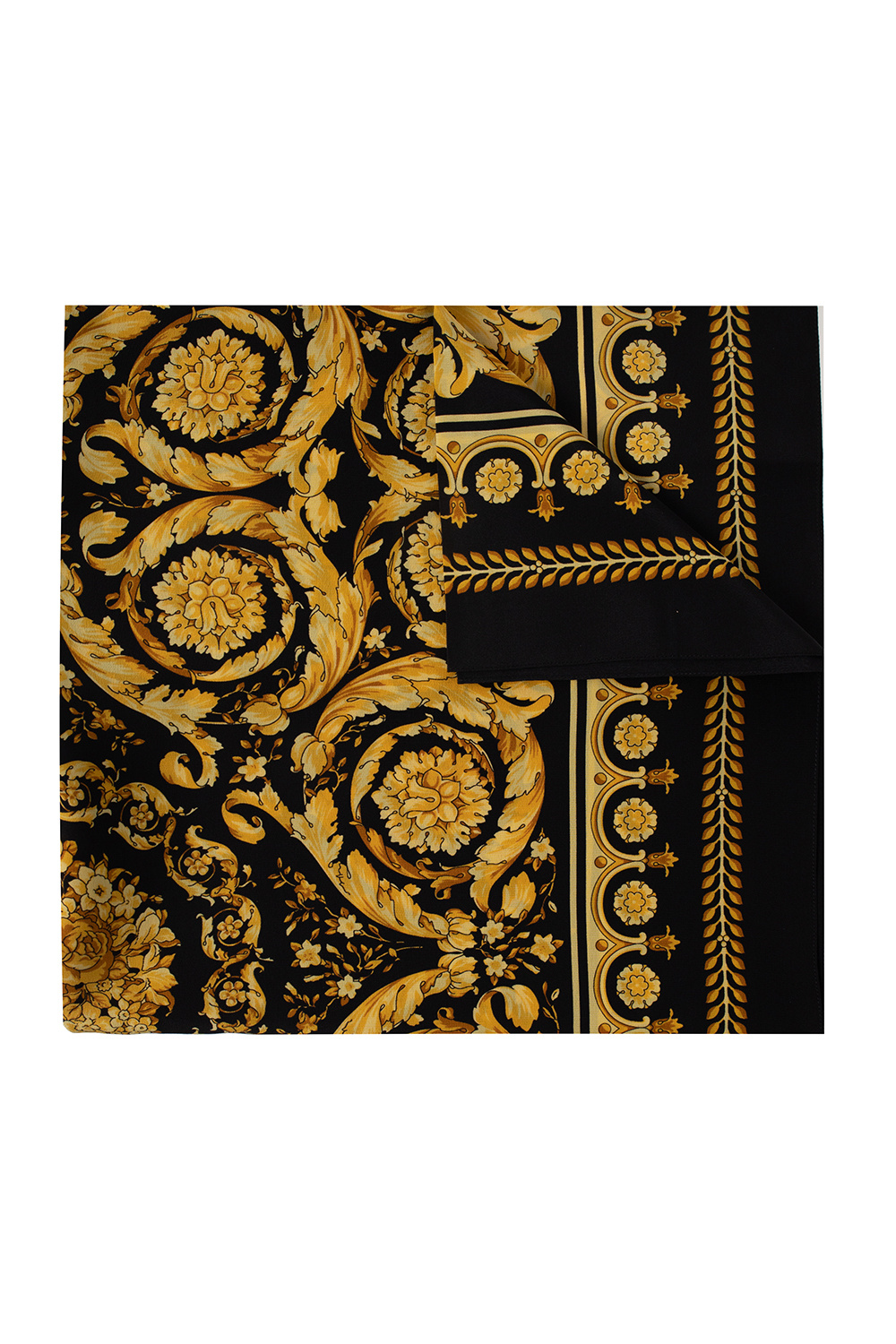小物 VERSACE scarf silk100% Vintage Versace Silk Scarf Gianni Versace Silk Muffler